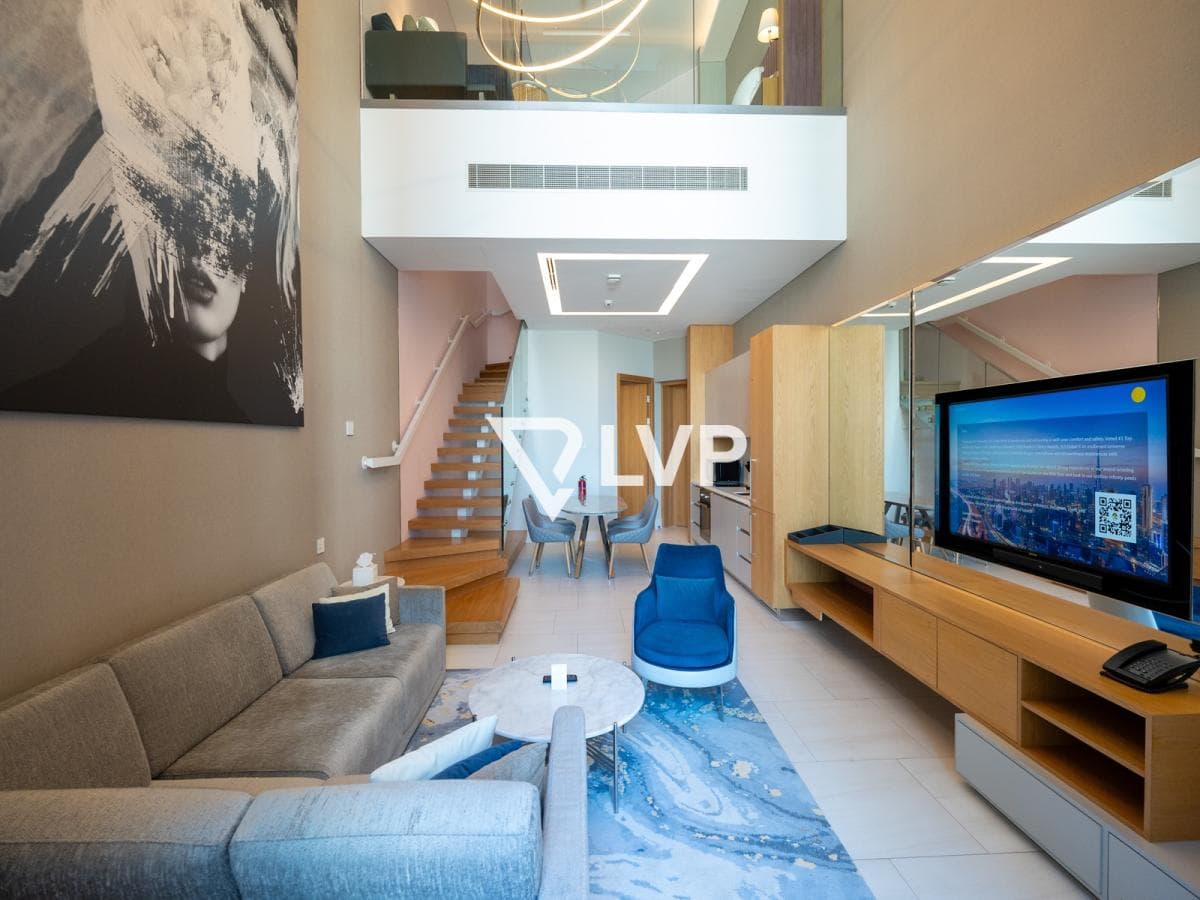 Burj Khalifa and Downtown Views | 1BR Loft Style C